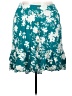 Torrid Floral Teal Casual Skirt Size 2X Plus (2) - photo 1