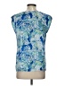 The Limited 100% Polyester Blue Sleeveless Blouse Size S - photo 2