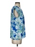 The Limited 100% Polyester Blue Sleeveless Blouse Size S - photo 4