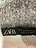 Zara Metallic Gray Turtleneck Sweater Size M - photo 7