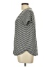 Forever 21 Stripes Gray Short Sleeve T-Shirt Size L - photo 5
