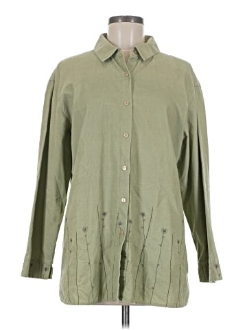 J.Jill 3/4 Sleeve Button-Down Shirt (view 1)