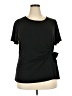 Liz Claiborne Black Short Sleeve Top Size XXL - photo 1