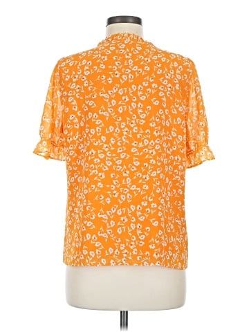 J.Crew Factory Store Short Sleeve Blouse (view 2)