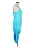 Bongo Teal Cocktail Dress Size L - photo 4