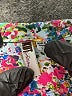 Kut from the Kloth Floral Ivory Long Sleeve Blouse Size L - photo 7