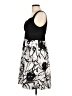 Max and Cleo Graphic Black Cocktail Dress Size 12 - photo 5