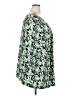 Ellos Green 3/4 Sleeve Blouse Size 2X - photo 4