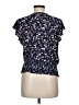 Petite Assembly Blue Short Sleeve Blouse Size M (petite) - photo 2
