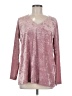 J.Jill Pink Long Sleeve Top Size M - photo 1