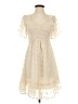 Tecrew 100% Polyester Hearts Ivory Cocktail Dress Size S - photo 1