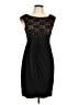 Connected Apparel Black Cocktail Dress Size 10 (petite) - photo 1