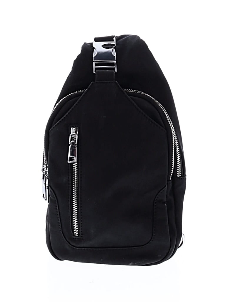 Pre-owned Madison West Backpack In Black