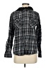 No Boundaries 100% Cotton Plaid Gray Long Sleeve Button-Down Shirt Size S - photo 1