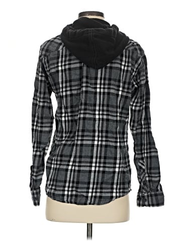 No Boundaries Long Sleeve Button-Down Shirt (view 2)