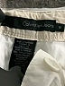 CALVIN KLEIN JEANS Solid Ivory White Cargo Shorts Size 14 - photo 3