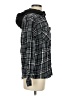 No Boundaries 100% Cotton Plaid Gray Long Sleeve Button-Down Shirt Size S - photo 4