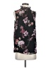 Vince Camuto 100% Polyester Black Sleeveless Blouse Size S - photo 1