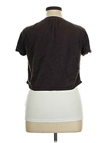 Worthington Short Sleeve Blouse (view 2)