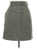 H&M Houndstooth Gray Casual Skirt Size 0 - photo 2