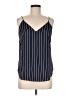 Express 100% Polyester Blue Tank Top Size M - photo 1