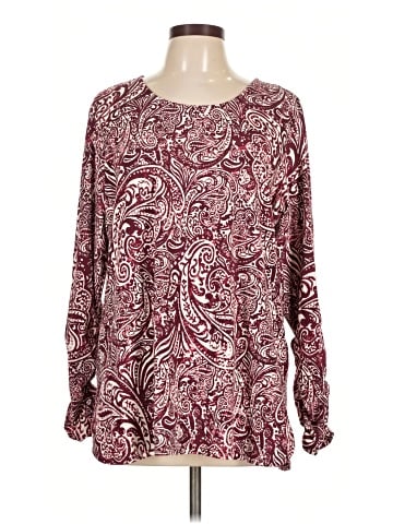 Susan Graver Long Sleeve Blouse (view 1)