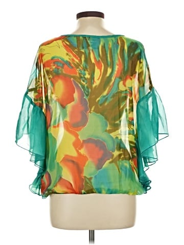 Romeo & Juliet Couture 3/4 Sleeve Blouse (view 2)