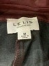 Le Lis Metallic Burgundy Shorts Size M - photo 3