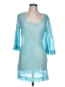 Mud Pie Teal Cocktail Dress Size 12 - 14 - photo 1