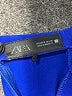 Zara 100% Polyester Blue Cocktail Dress Size S - photo 7