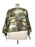 bryn WALKER Floral Green 3/4 Sleeve Blouse Size 2X - photo 2