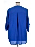 Chaus 100% Polyester Blue 3/4 Sleeve Blouse Size 1X - photo 2
