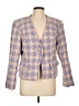 Shein Curve 100% Polyester Houndstooth Purple Blazer Size 12 Plus (0) - photo 1