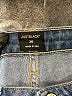Just Black Color Block Blue Jeans Size 26 waist - photo 7