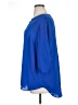 Chaus 100% Polyester Blue 3/4 Sleeve Blouse Size 1X - photo 5