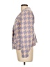 Shein Curve 100% Polyester Houndstooth Purple Blazer Size 12 Plus (0) - photo 5