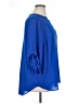 Chaus 100% Polyester Blue 3/4 Sleeve Blouse Size 1X - photo 4