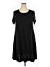 Old Navy Solid Black Casual Dress Size 2X - photo 1