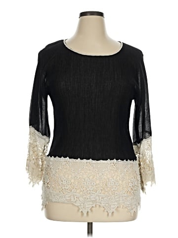 Umgee 3/4 Sleeve Top (view 1)