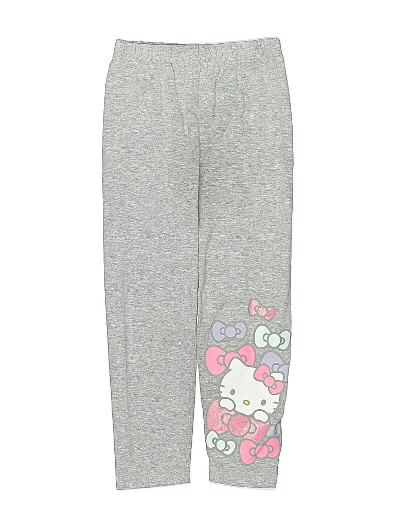 Pre-owned Hello Kitty Kids' Sweatpants In Gray