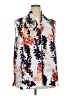 Liz Claiborne 100% Polyester Floral Ivory Sleeveless Blouse Size 2X - photo 1
