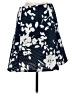 Renee C. Print Blue Casual Skirt Size M - photo 1