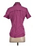REI 100% Polyester Purple Short Sleeve Blouse Size S - photo 2