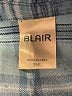 Blair Blue Long Sleeve Blouse Size S - photo 7