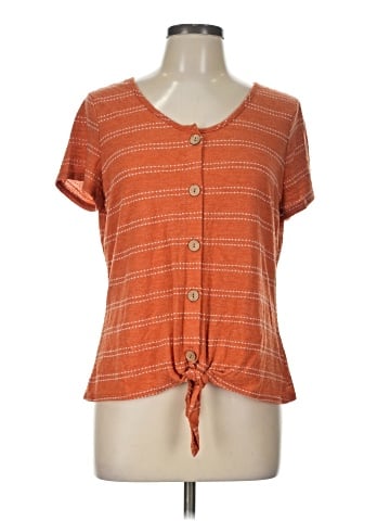 NY Collection Short Sleeve Top (view 1)