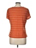 NY Collection Orange Short Sleeve Top Size L - photo 2