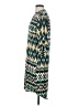 Tacera Print Teal Casual Dress Size S - photo 5