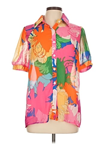 Unbranded Short Sleeve Blouse (view 1)