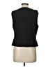 DKNY 100% Polyester Black Vest Size 12 - photo 2