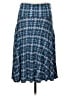 Max Studio Argyle Blue Casual Skirt Size S - photo 2